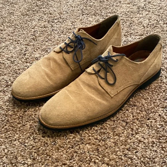 studio ink | Shoes | Tan Suede Lace Ups95 | Poshmark display picture 1